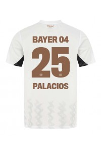 Bayer Leverkusen Exequiel Palacios #25 Voetbaltruitje Uit tenue 2024-25 Korte Mouw